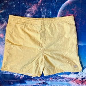 Newport Blue Swim Trunks 🏊🏽‍♂️ Yellow Size Large